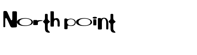 North point font preview