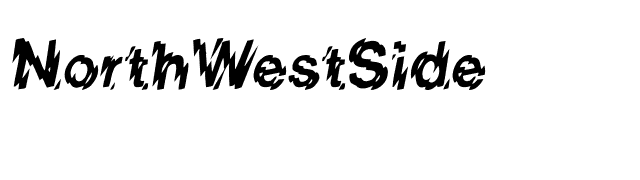 NorthWestSide font preview