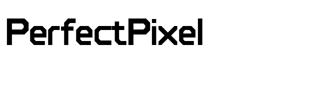 PerfectPixel font preview