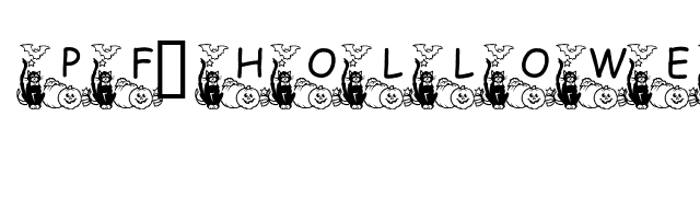 pf_holloween2 font preview