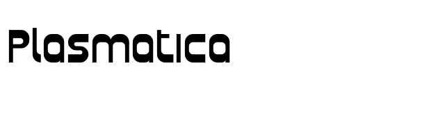 Plasmatica font preview