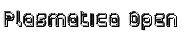 Plasmatica Open font preview