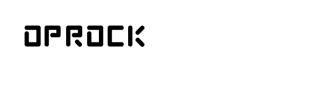 Poprock font preview