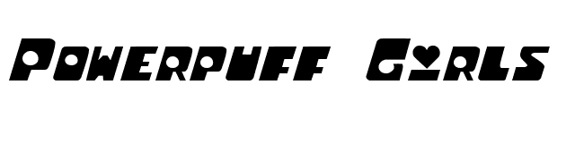 Powerpuff Girls Font Fontpalace Com