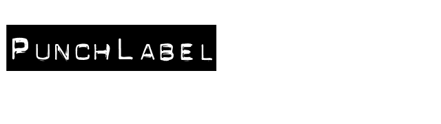 PunchLabel font preview
