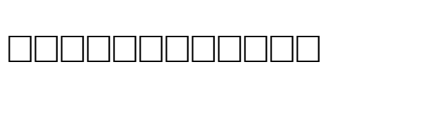 PUNY Regular font preview