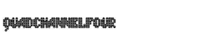 QuadChannelFour font preview