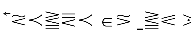 Quanta Pi One SSi font preview