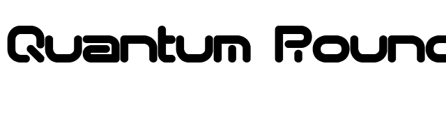 Quantum Round (BRK) font preview