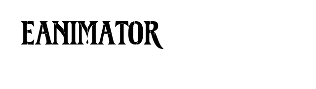 Reanimator DEMO font preview