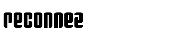 Reconnez font preview