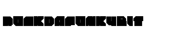 Rockdafonkybit font preview