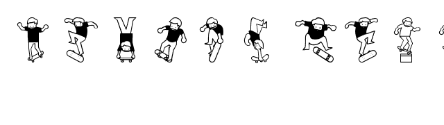 Rodney Mullen King font preview