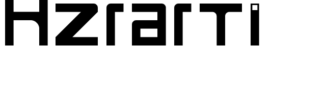 Rzrarti font preview