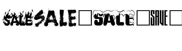 SavesAndSales font preview