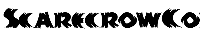 ScarecrowCondensed font preview