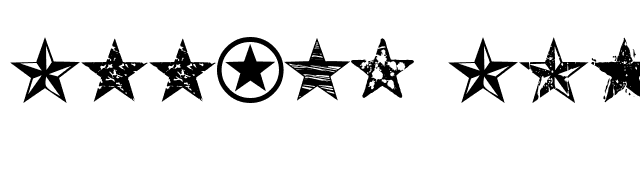 Seeing Stars font preview