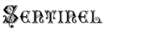 Sentinel font preview