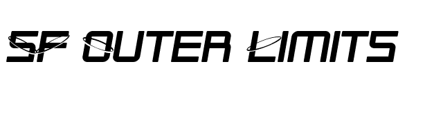 SF Outer Limits font preview