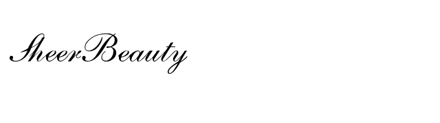 SheerBeauty font preview