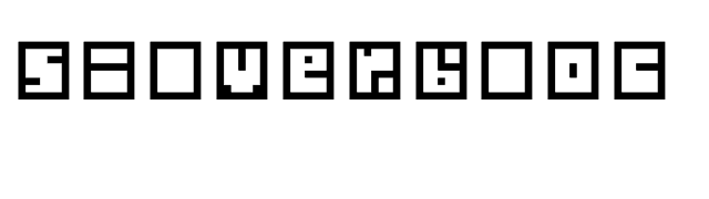 Silverbloc font preview