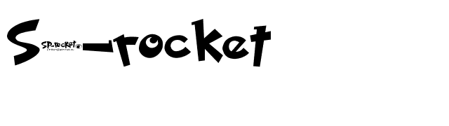 SP-rocket font preview