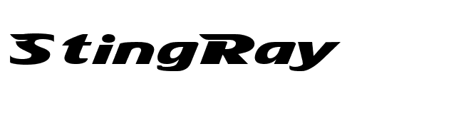 StingRay font preview