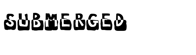 Submerged font preview