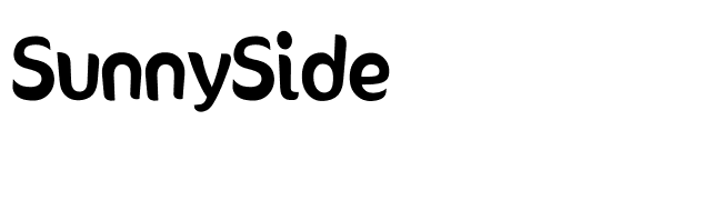 SunnySide font preview