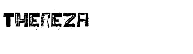 Thereza font preview