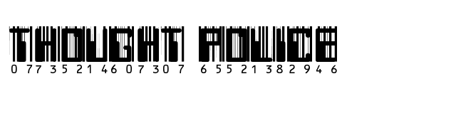 Thought Police font preview