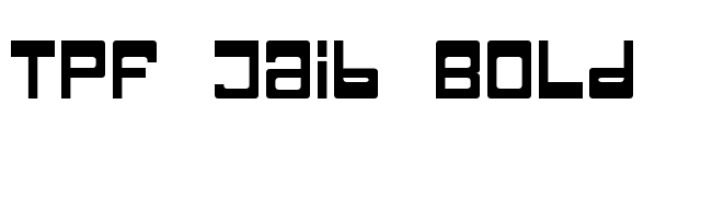 TPF Jaib Bold font preview