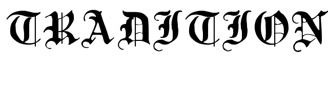 Traditional Gothic, 17th c. font preview