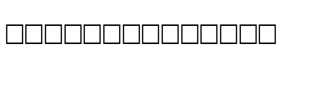 UNUSED Regular font preview