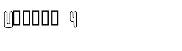 Uppity 4 font preview