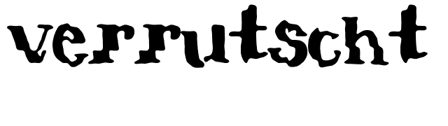 verrutscht font preview