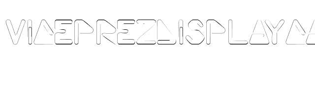 VicePrezDisplayCapsSSK font preview