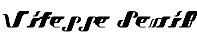 Vitesse SemiBold font preview