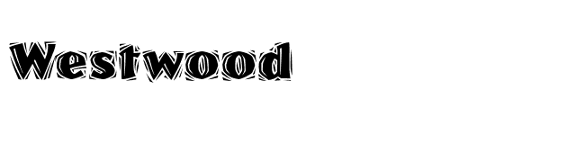 Westwood font preview